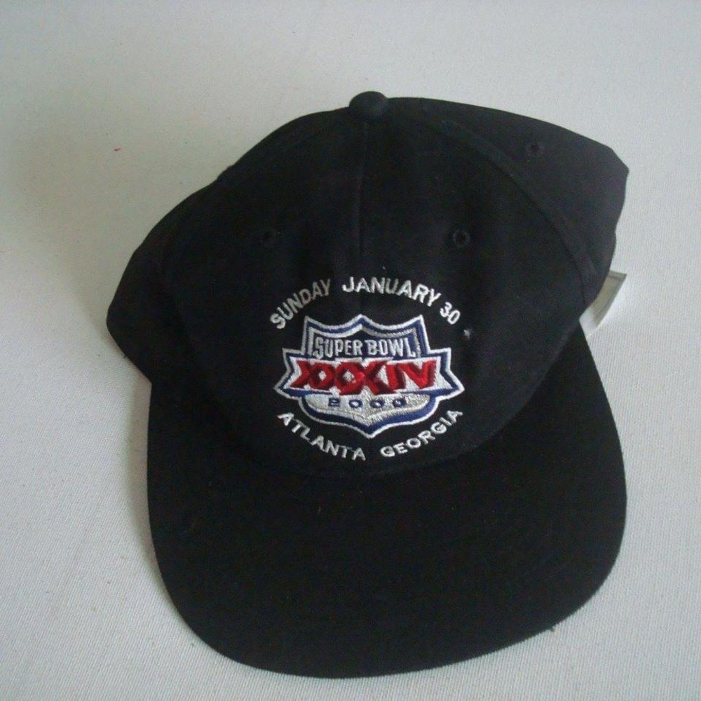 ST LOUIS RAMS SNAPBACK‎ SUPER BOWL LOGO 7 VINTAGE 00 Y2K HAT CAP M5